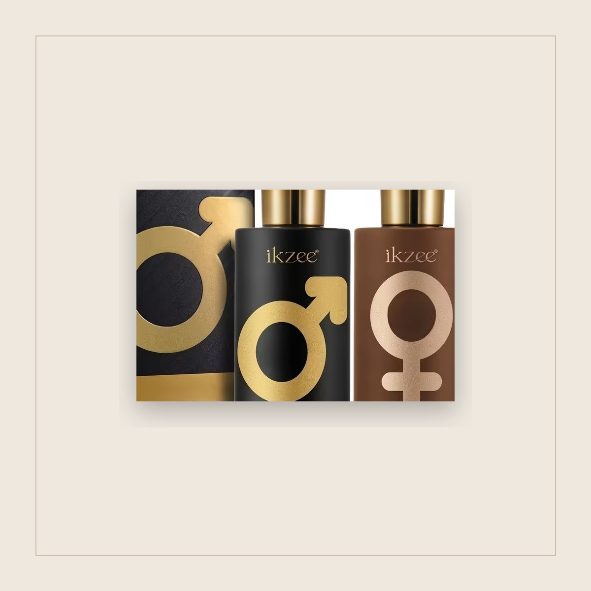 IKZEE paired bottle symbols for the Duo Ritual