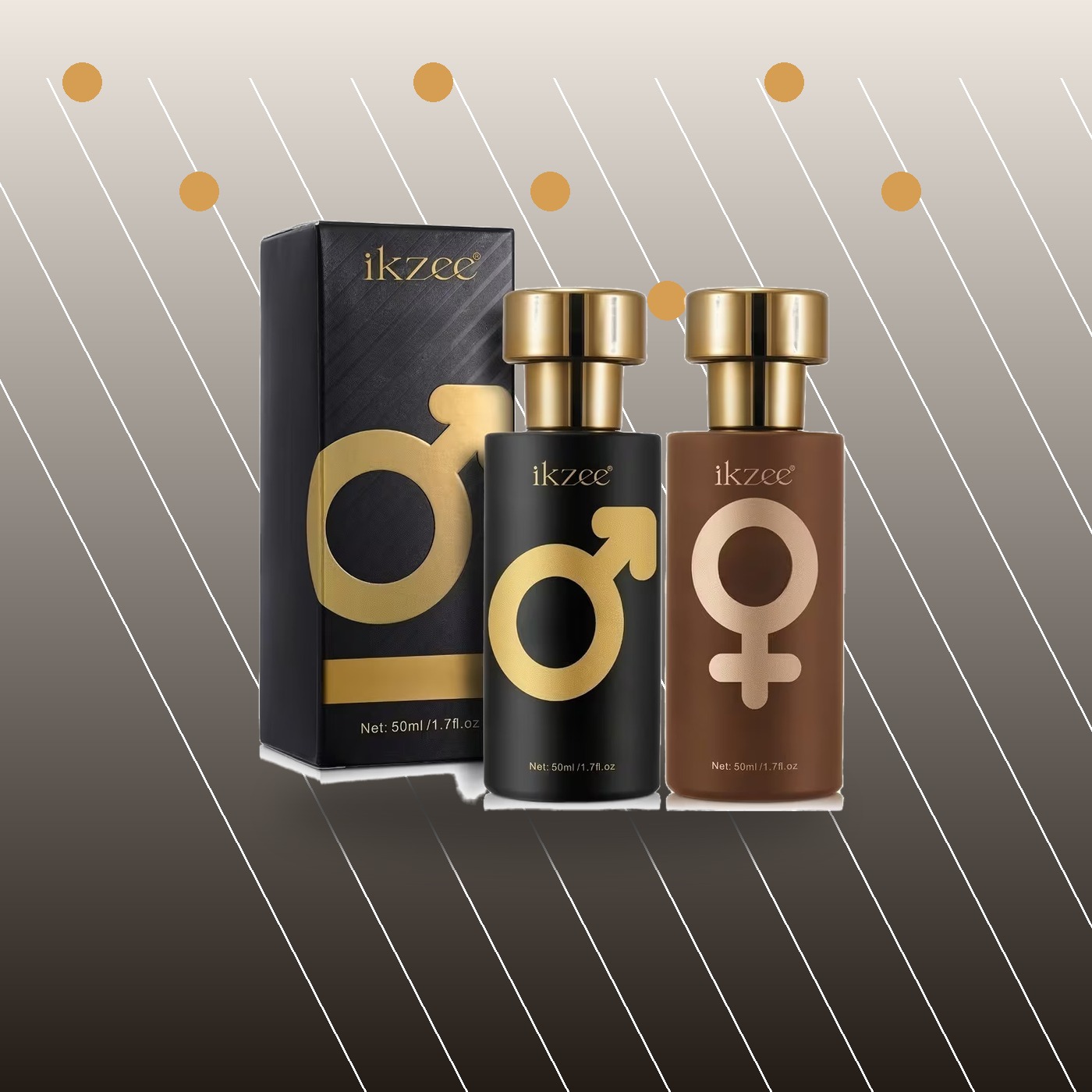 IKZEE Duo Ritual product set on marble